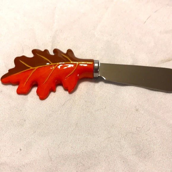 Lori Siebert Leaf Bowl And Spreader - Picture 4 of 6